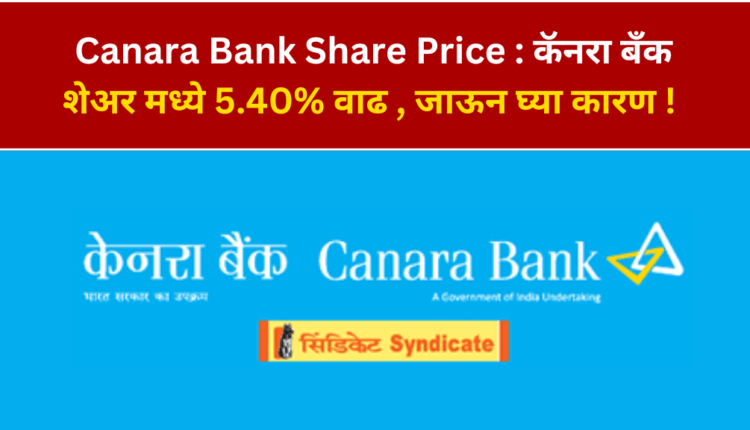 Canara Bank Share Price